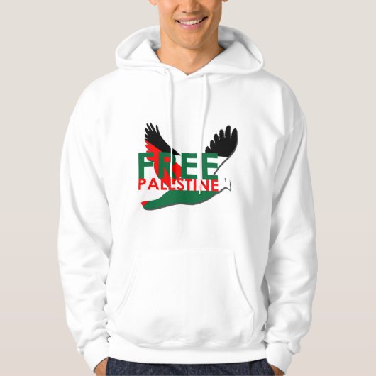 VRIJE PALESTINA HOODIE (Voorkant)