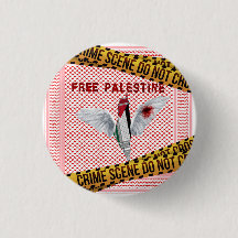 Vrije Palestina Knop - Palestina Speld