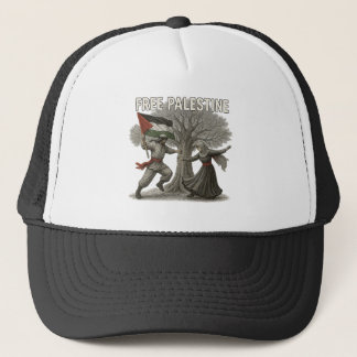 Vrije Palestina-muts – Symbool van kracht Trucker Pet