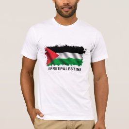 Vrije Palestina, Palestijnse Vlag, Solidariteit T-shirt
