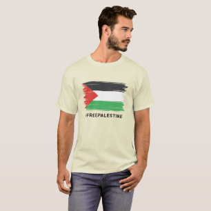 Vrije Palestina, Palestijnse Vlag, Solidariteit T-shirt