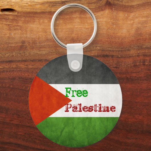 Vrije Palestina Sleutelhanger (Voorkant)