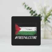 Vrije Palestina Stand met Palestina (Staand voorkant)