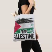 Vrije Palestina Steun Palestina Tote Bag (Dichtbij)