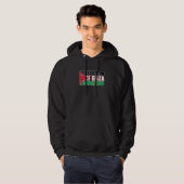 Vrije Palestina Vrije Gaza Einde Apartheid Palesti Hoodie (Voorkant volledig)