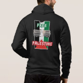 VRIJE PALESTINE HOODIE (Achterkant)