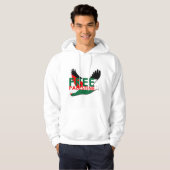 VRIJE PALESTINE HOODIE (Voorkant volledig)