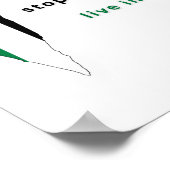 VRIJE PALESTINE POSTER (Hoek)