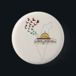 VRIJE PALESTINE RONDE BUTTON 5,7 CM<br><div class="desc">VRIJE PALESTINE</div>