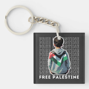 VRIJE PALESTINE SLEUTELHANGER