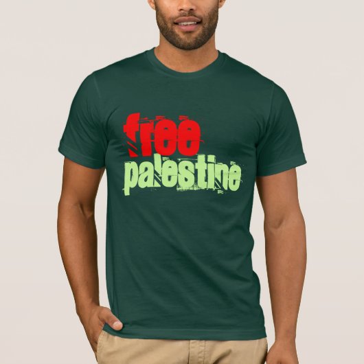 VRIJE PALESTINE T-SHIRT (Voorkant)