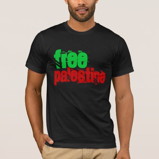 VRIJE PALESTINE! T-SHIRT (Voorkant)