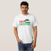 VRIJE PALESTINE T-SHIRT (Voorkant volledig)