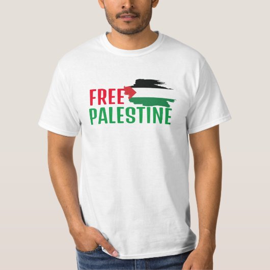 VRIJE PALESTINE T-SHIRT (Voorkant)