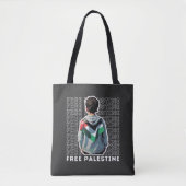 VRIJE PALESTINE TOTE BAG (Voorkant)