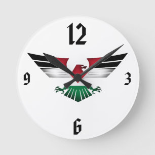 VRIJE PALESTINE - WINGEN VAN VRIJHEID RONDE KLOK