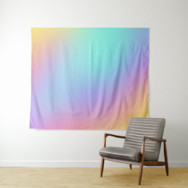 Vrije Pastel Gradiënt Wandkleed