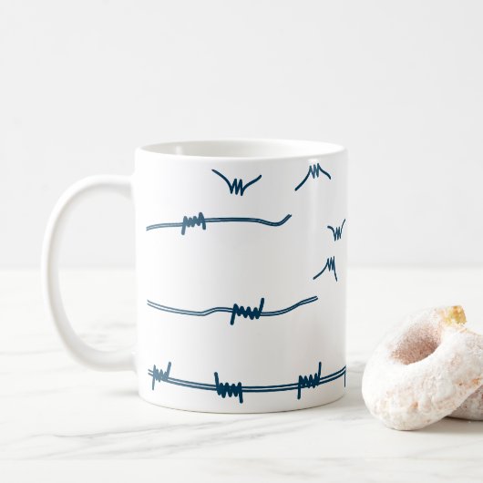 Vrije pauze koffiemok (Met donut)