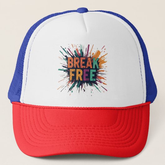 Vrije pauze trucker pet (Voorkant)