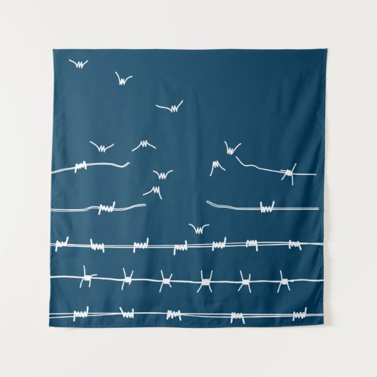 Vrije pauze wandkleed (Voorkant)