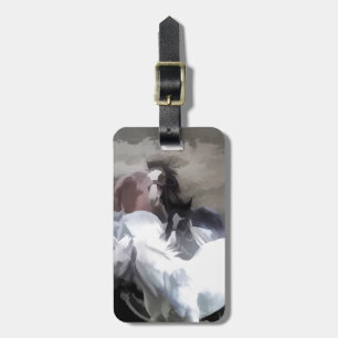 Vrije pauze - Wilde paarden Bagagelabel