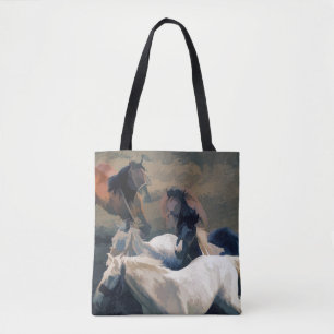 Vrije pauze - Wilde paarden Tote Bag