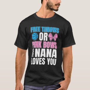 vrije roze bogen Nana houdt van je sekse rev T-shirt