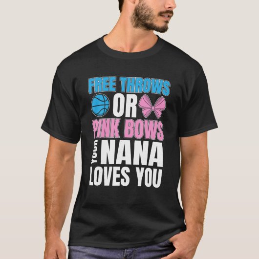 vrije roze bogen Nana houdt van je sekse rev T-shirt (Voorkant)