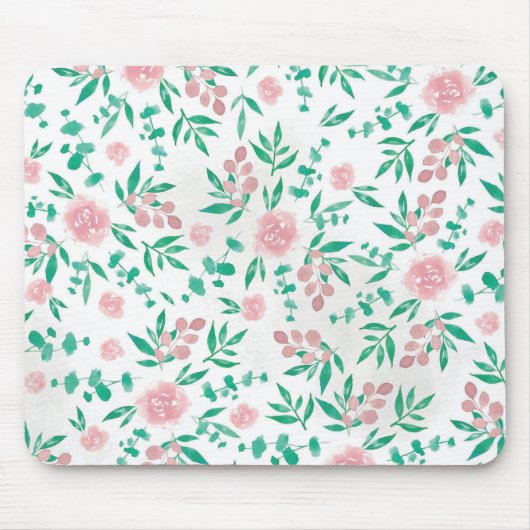 Vrije Rozen pastels Muismat (Voorkant)