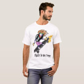 Vrije schaats t-shirt (Voorkant volledig)