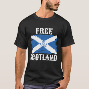 Vrije Schotse Schotse onafhankelijkheid T-shirt