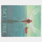 Vrije set fleece deken (Voorkant (Horizontaal))