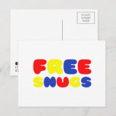 VRIJE SNUGS BRIEFKAART (Voorkant / Achterkant)