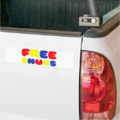 VRIJE SNUGS BUMPERSTICKER (Op Truck)
