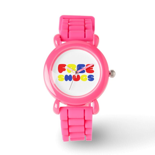 VRIJE SNUGS HORLOGE (Voorkant)