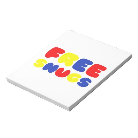 VRIJE SNUGS NOTITIEBLOK (Linkerzijde)