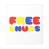 VRIJE SNUGS NOTITIEBLOK (Voorkant)