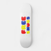 VRIJE SNUGS SKATEBOARD (Voorkant)