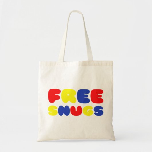 VRIJE SNUGS TOTE BAG (Voorkant)