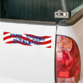 VRIJE SPEECH ABSOLUTIST-democratisch VS CENSORSCHA Bumpersticker (Op Truck)
