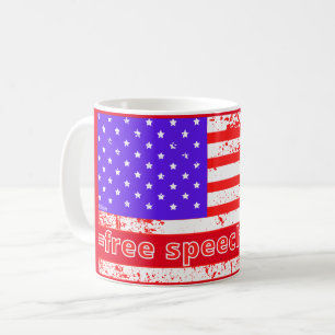 VRIJE SPEECH ARMY , noodgedwongen , amerikaanse vl Koffiemok