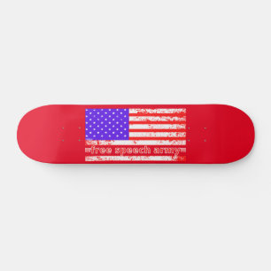 VRIJE SPEECH ARMY , noodgedwongen , amerikaanse vl Persoonlijk Skateboard