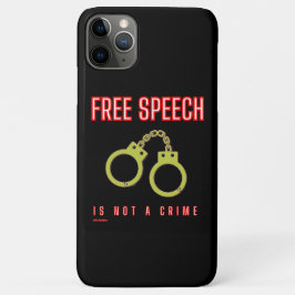 "VRIJE SPEECH IS GEEN CRITERIUM" Case-Mate iPhone CASE