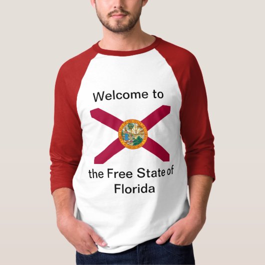 Vrije staat Florida T-shirt (Voorkant)