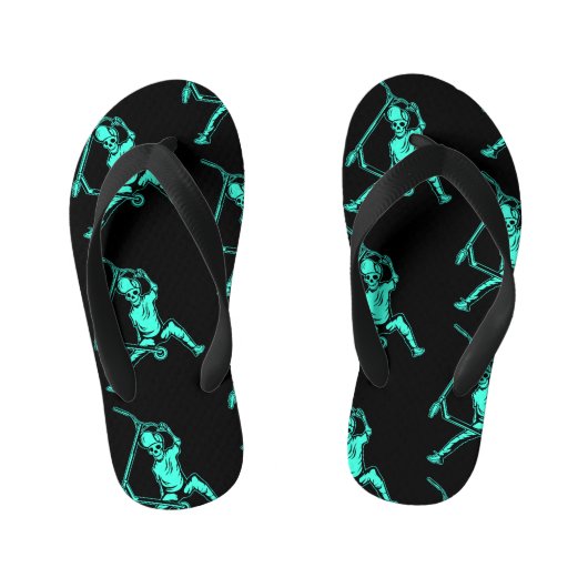Vrije stijl stuntsteppen kinder teenslippers (Voetbed)