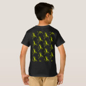 Vrije stijl stuntsteppen t-shirt (Achterkant volledig)