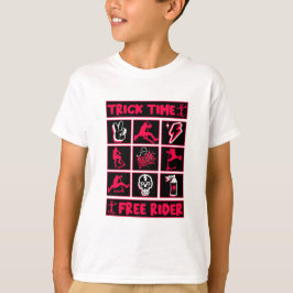 Vrije stijl truc scooter t-shirt