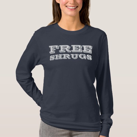 vrije struiken t-shirt (Voorkant)