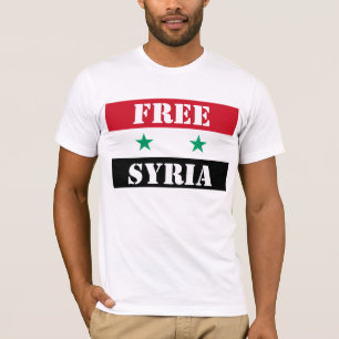 VRIJE SYRIË T-SHIRT