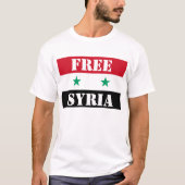 VRIJE SYRIË T-SHIRT (Voorkant)